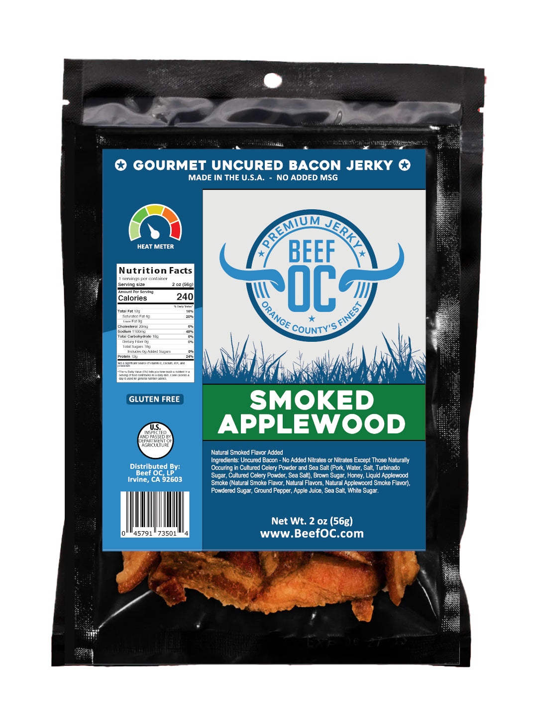 Premium Brisket Jerky – Beef OC