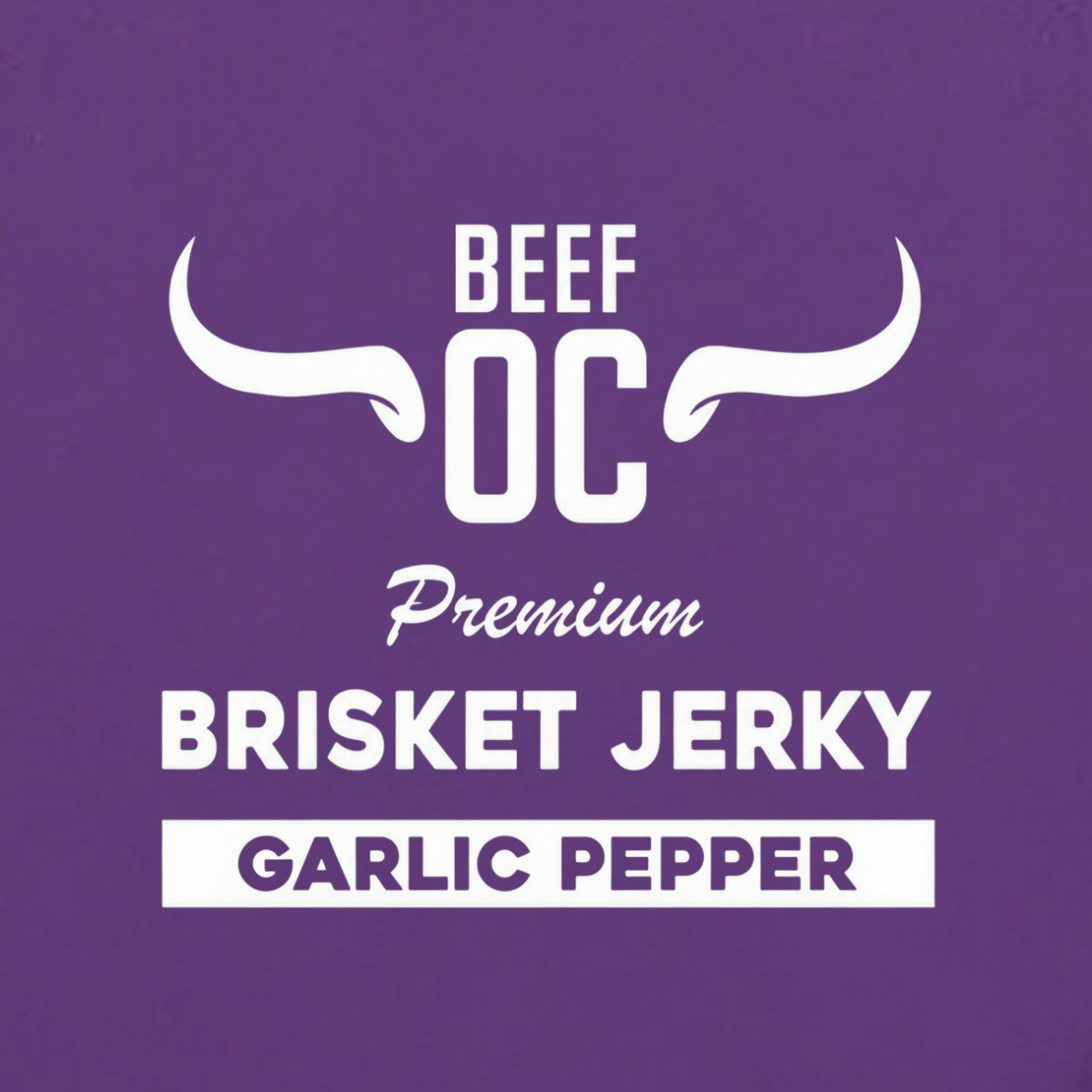 Beef OC | Garlic Pepper Brisket Beef Jerky