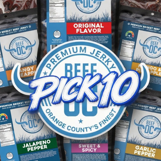 Beef OC | Gourmet Beef Snacks | Pick 10