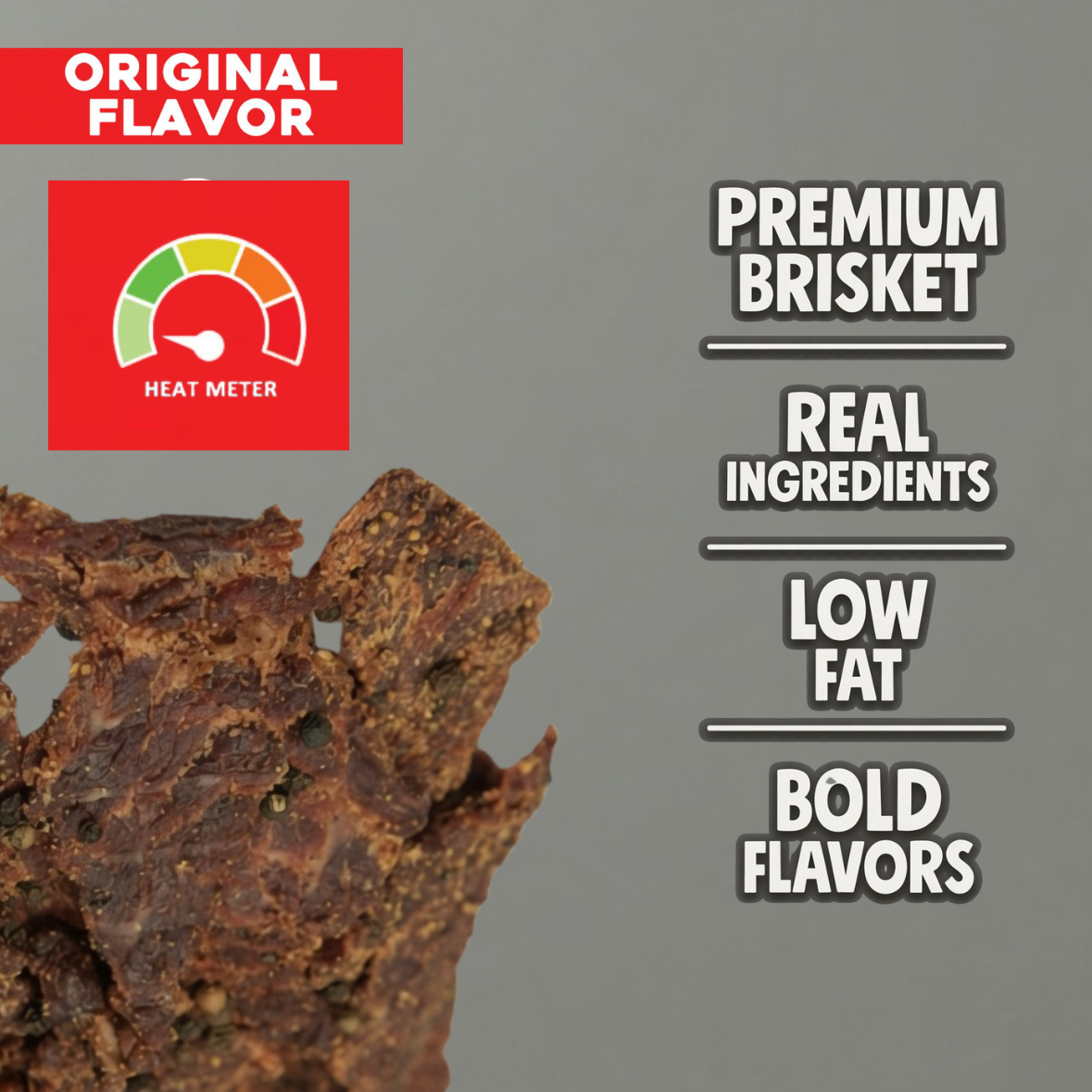 Beef OC | Original Flavor Brisket Beef Jerky