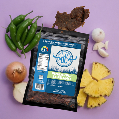 Beef OC | Pineapple Serrano Brisket Beef Jerky