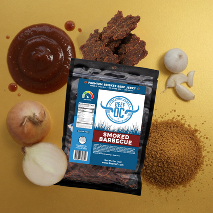 Beef OC | Smoked Barbecue Brisket Beef Jerky
