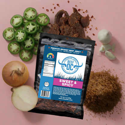 Beef OC | Sweet & Spicy Brisket Beef Jerky