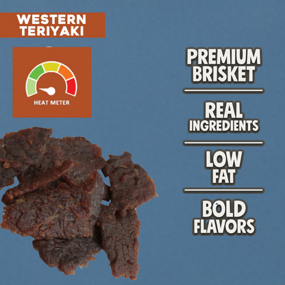 Beef OC | Western Teriyaki Brisket Beef Jerky